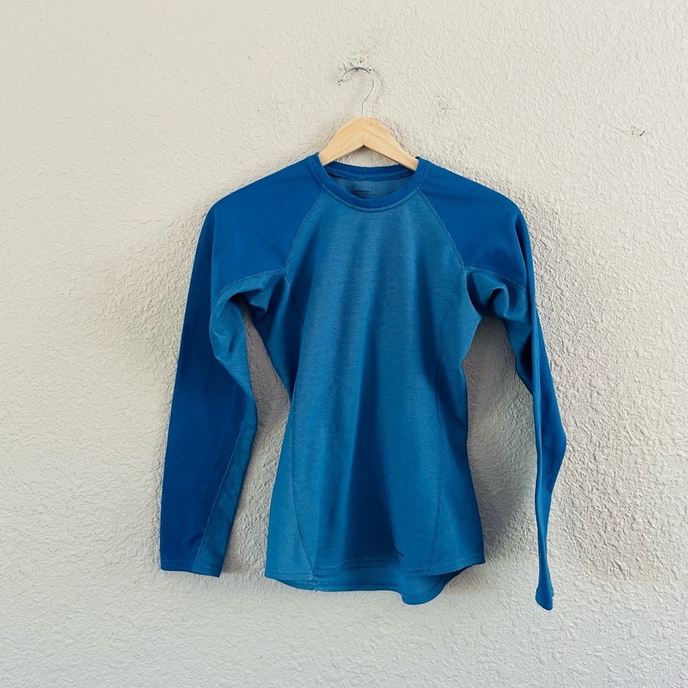 Patagonia Base Layer Top Blue